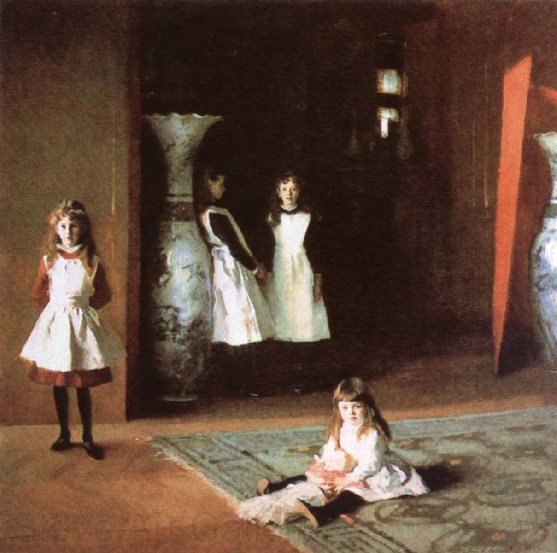 John Singer Sargent The Boit Daughters Norge oil painting art